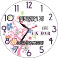 Ceas rotund, Fiecare zi este un dar de la Dumnezeu!